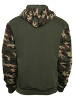 Ensemble de survêtement décontracté 2 pièces pour homme, avec logo personnalisé, motif camouflage, coupe ample, idéal pour l'hiver, avec cordon de serrage
