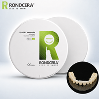 Disque de zircone de laboratoire polyvalent de qualité supérieure Rondcera CE ISO 13485 pour la restauration de couronnes et bridges multicouches en dentisterie CAD/CAM