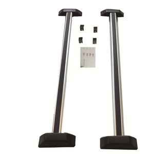 Meilleurs tarifs Porte-bagages de toit de voiture d'excellente qualité pour HUMMER H3 2006-2013 Porte-bagages croisé noir - Product Image 2