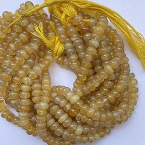 Perles rondes lisses en onyx jaune naturel de 8 mm, 10 mm, 12 mm, brin de perles, perles rondes semi-précieuses pour bijoux, haute qualité AAA - Product Image 3