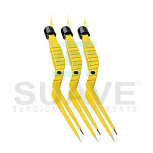 Pinces bipolaires en gros, instrument neurochirurgical en acier inoxydable, manuel, réutilisable, haute qualité, certifié CE, SUAVE SURGICAL - Product Image 1