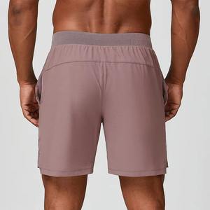 Design personnalisé pour hommes, shorts décontractés en coton et polyester, vêtements de fitness à motifs solides pour l'été, vêtements de gym avec design différent, service OEM - Product Image 6