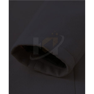 Manteau long en laine de mouton pour homme, épais, chaud, écologique, respirant, élégant, avec ceinture - Product Image 6