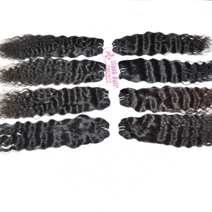 Nouveau meilleur fournisseur fiable 100% extensions de cheveux humains frisés humains de temple indien bruts, non transformés et vierges à vendre - Product Image 2