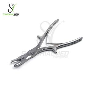 Venta caliente Premium Ruskin Bone Rongeur 7,50 "Straight 7mm Bite Double Action Instrumentos ortopédicos de acero inoxidable alemán - Product Image 4