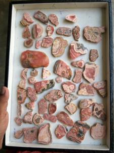 Offres Spéciales Dalles de pierre de guérison en cristal de tranche de rhodochrosite rose naturel de haute qualité pour cadeau de cristal de méditation - Product Image 2