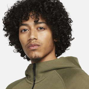 Chándal de talla grande para hombre con cremallera y logotipo personalizado estampado, conjunto de Sudadera con capucha y ropa deportiva ajustada para invierno, chándal para hombre - Product Image 3