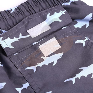 Pantalones cortos de playa para hombre a precio razonable para hombre con cintura elástica con cordón forro de malla suave y bolsillos - Product Image 4