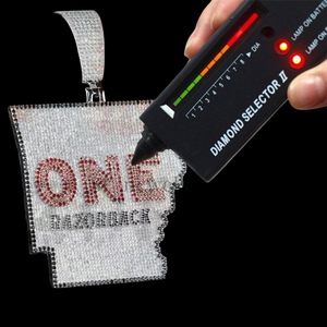 24KT เงินสเตอริง925ชุบทอง Razorback D VVS จี้เพชรโมอิสซานไนท์ที่ปลูกในห้องทดลองเครื่องประดับฮิปฮอปทางศาสนาที่ดีสำหรับเป็นของขวัญ - Product Image 3