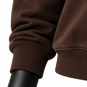 Sweat-shirt en coton pour homme, col rond, manches classiques, personnalisable, en molleton de coton, décontracté - Product Image 5