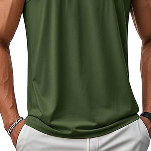 Camiseta sin Mangas para Hombre, Material Duradero de Alta Calidad, para Gimnasio, Running y Deporte - Product Image 6