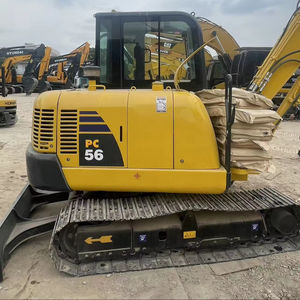 Excavadora Komatsu PC56 Fabricada en Japón, Nueva Excavadora con Motor, Bomba de Engranajes y Componentes de Rodamientos de Primera Calidad - Product Image 1