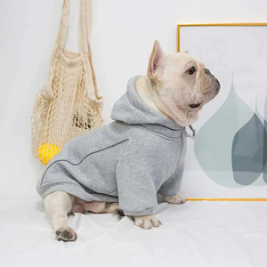 Dog <b>Hoodie</b> Fleece Puppy Clothes Warm Sweater with Hat Cat Hooded Shirt Pet Basic Hoodies Sweatshirt for Small Medium Large Dogs - Product Image 2