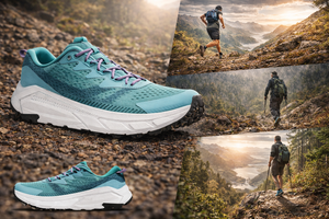<span class=keywords><strong>Chaussures</strong></span> de randonnée légères et imperméables pour l'hiver - Bottes de montagne unisexes pour l'extérieur, élégantes et sécuritaires pour la marche - Product Image 2
