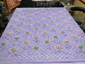 ผ้าลูกไม้ปักมือคุณภาพสูง ประดับด้วยลูกปัดอย่างหรูหรา ปี 2024 ผ้าทูลล์ฝรั่งเศส - Product Image 5