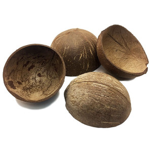 Handcrafted Oval <b>Coconut</b> <b>Shell</b> Bowls for Food Serving // Eco-Friendly & Available for Bulk Export - Product Image 4