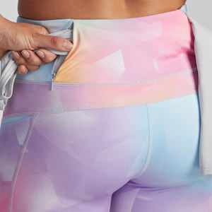 <b>Women's</b> High Waist Compression <b>Board</b> <b>Shorts</b> Breathable Fitness Wear with Custom Sublimation Printed Design Low MOQ - Product Image 4