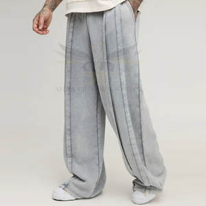 Pantalones holgados de lana para hombre a prueba de viento para uso en invierno, pantalones holgados de lana transpirables y cómodos a la venta en línea - Product Image 1