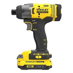 Atornillador de Impacto Inalámbrico Stanley V20 FATMAX SFMCD800C2K de 18 V con 2 Baterías de 1.5 Ah - Product Image 3