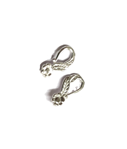 Fil d'oreille en argent sterling avec anneau plaqué résultats de bijoux tailles 6mm et 20mm fil d'oreille en argent sterling avec anneau - Product Image 6