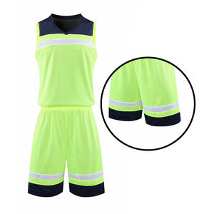 2024 dernier short de maillot de basket-ball réversible personnalisé Service OEM bas quantité minimale de commande Durable XS taille respirant uniformes de vêtements de sport - Product Image 6