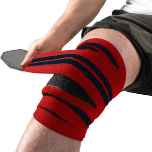 Mejor diseño personalizado elástico ruso gimnasio levantamiento de pesas accesorios de Fitness de alta resistencia rodilleras - Product Image 1