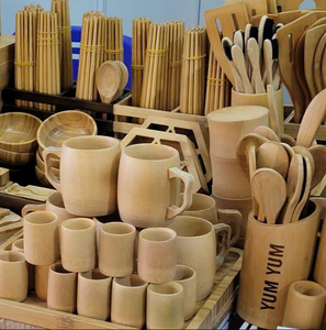 Venta caliente-Producto de bambú al por mayor/Artesanía de bambú-Mejor precio Utensilios de cocina de bambú Exportación Impuestos bajos - Product Image 2