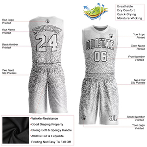 Ensemble d'uniformes de basket-ball en polyester 100% de meilleure qualité sur mesure avec un nouveau design et une nouvelle fonctionnalité respirante pour le sport - Product Image 2
