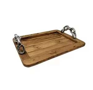 New Arrival Chocolate Serving <b>Tray</b> With Finest Quality Large Size Metal Dessert <b>Tray</b> From India Manufacturer and Supplier - Product Image 6