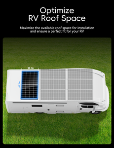 White Border Half Cell 100W Rigid Frame <b>Solar</b> <b>Panel</b> 12V/24V Output Fast Charge 22% Efficiency 25-Year Warranty <b>Solar</b> Kit - Product Image 4