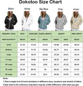 Sweat à capuche à manches longues pour femmes veste manteau poches zippées manteau d'hiver en Polyester/coton brodé Technics - Product Image 6