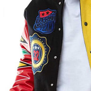 Chaqueta de bombardero de satén personalizada de alta calidad, chaqueta universitaria de invierno de poliéster para hombres y mujeres de béisbol para hombres - Product Image 4