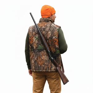Vêtements de chasse imperméables et coupe-vent en polyester carbone, gilets isolants, vêtements de camouflage personnalisés pour les chasseurs de gibiers d'eau - Product Image 4