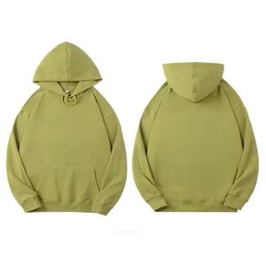 Sudadera con Capucha para Hombre, Gruesa, de Invierno, Básica, sin Forro, con Patrón Sólido, de Alta Calidad, 100% Algodón, Felpa, Talla Grande - Product Image 3
