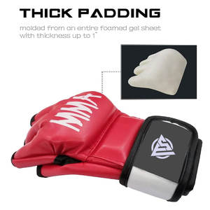 Guantes de MMA de Diseño Moderno 2025, Guantes de Cuero de Diseño Personalizado Hechos Profesionalmente para Deportes Casuales al Aire Libre - Product Image 2