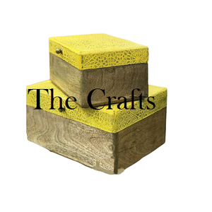 Boîte à bijoux de travail islamique en bois et en métal pour la décoration de la maison boîte à bijoux de stockage avec une qualité supérieure - Product Image 4