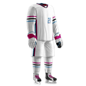 Nouveau style respirant, facile à porter, uniforme de hockey sur glace, vêtements de sport, uniforme de hockey sur glace en vente en ligne - Product Image 5