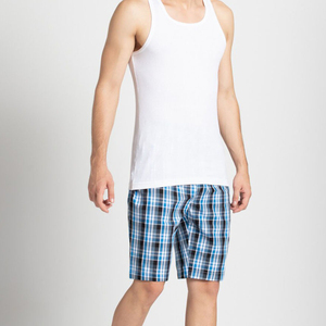 Short de sport en coton à séchage rapide pour hommes avec poches latérales Short d'été de fitness pour hommes - Product Image 2