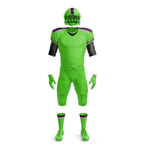 Maillot de football américain de haute qualité léger et confortable 100% Polyester Sublimation ensemble d'uniformes de football américain - Product Image 5