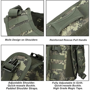 Gilet multi-poches imperméable pour hommes gilet de pêche gilet utilitaire hommes pêche personnalisée chasse randonnée gilets tactiques - Product Image 5