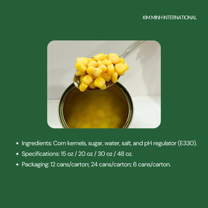 Premium Golden Harvest Kernel entero Maíz dulce Salmuera Fresh Whole Kernel Maíz dulce enlatado - Product Image 4