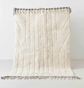 Alfombra Boujaad Marroquí Moderna Tejida a Mano, 100% Lana, Diseño a Cuadros, 8mm de Grosor, Alta Calidad, Venta al Por Mayor - Product Image 6