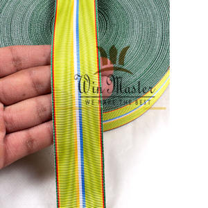 Tela tejida de Mylar al agua de alta calidad, productos de calidad, accesorios, cinta de medalla para uso en ceremonias, cinta uniforme, trenzas, Grosgrain - Product Image 2