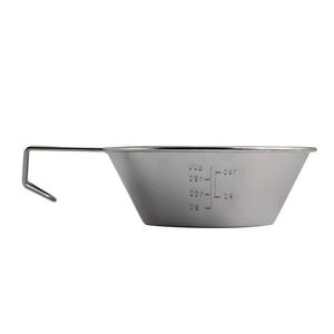 Taza medidora pulida de plata de lujo, manijas elegantes de gran tamaño, diseño elegante, perfecto para hornear, cocinar, utensilios de cocina para té - Product Image 6