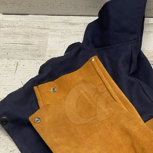 2025 nuevo diseño personalizado logotipo soldadura capa mangas venta al por mayor cómodo soldadura capa mangas - Product Image 6