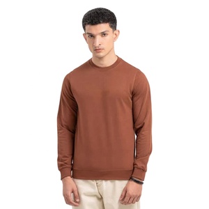 2026 Wholesale Custom Logo <b>Plain</b> Multi Colour New Fashion Long Sleeve Hoodies Crewneck <b>Plain</b> <b>Sweatshirt</b> For Mens - Product Image 3