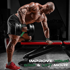 Heavy Duty Weightlifting Strap with Padded <b>Wrist</b> <b>Support</b> Non Slip Lifting Strap Deadlift Powerlifting <b>Gym</b> Fitness Accessories - Product Image 2