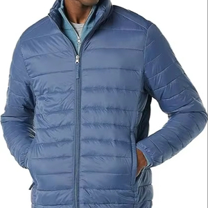 Chaquetas acolchadas de invierno para hombre, impermeables, ligeras, personalizadas, ropa de calle, chaqueta termocrómica reactiva al calor para hombre - Product Image 1