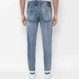 Pantalones Vaqueros Ajustados y Rotos para Hombre, Estilo Único y Transpirable, Tendencia en Ropa de Verano para Clima Cálido - Product Image 4