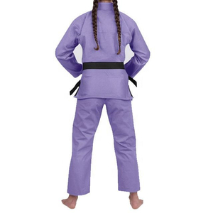 Best Selling Unisex Karate Uniform <b>Yellow</b> Color with Black Belt Low Price Wholesale Martial Arts Wear Suit Set - Product Image 5
